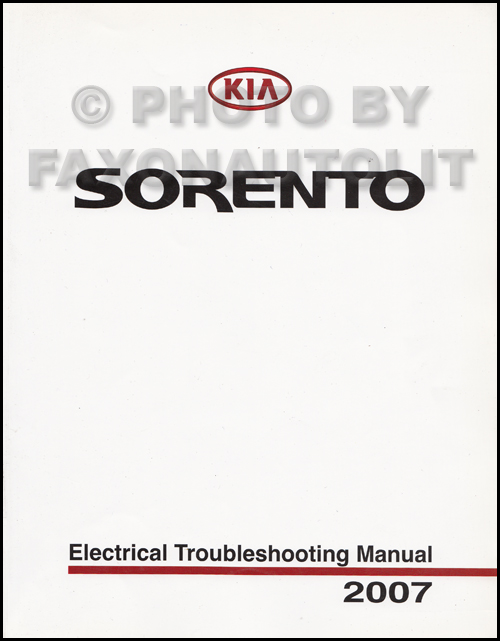 download KIA SORENTO 3.8L workshop manual