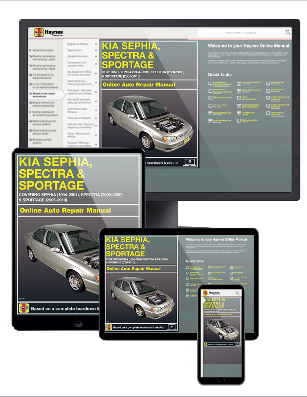 download KIA SPORTAGE workshop manual