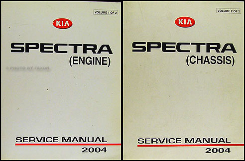 download KIA Spectra workshop manual