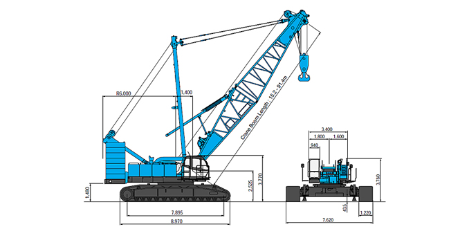 download KOBELCO CK2500 CKE2500 II Crawler able workshop manual