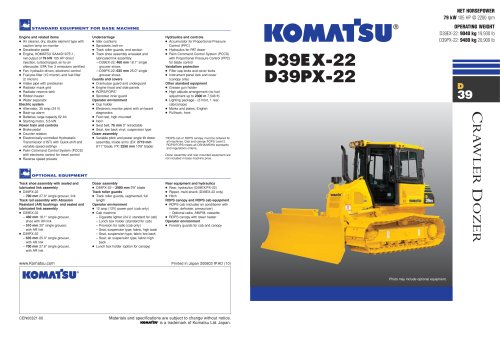 download KOMATSU D31EX PX 22 D37EX PX 22 DOZER able workshop manual