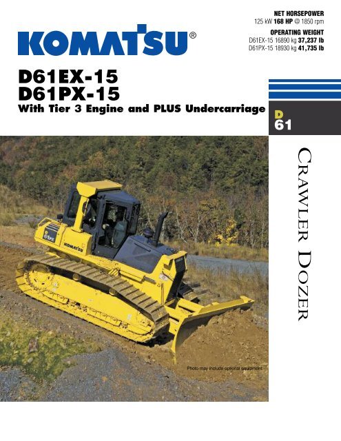 download KOMATSU D61EX 15 D61PX 15 able workshop manual