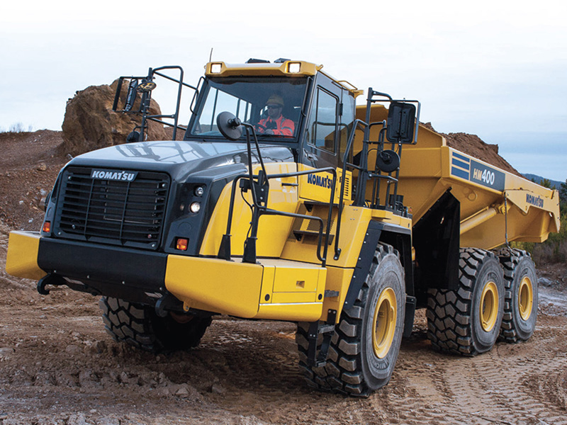 download KOMATSU HM400 1L Dump Truck able workshop manual