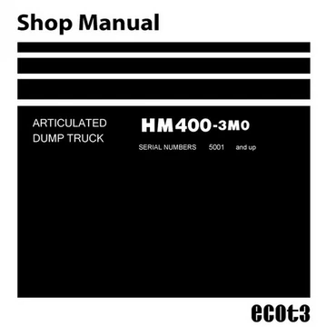download KOMATSU HM400 2 Articulated Dump Truck Field ASSEMBLY Instruction able workshop manual