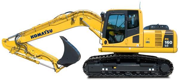 download KOMATSU PC160LC 7 Hydraulic Excavator + Operation able workshop manual