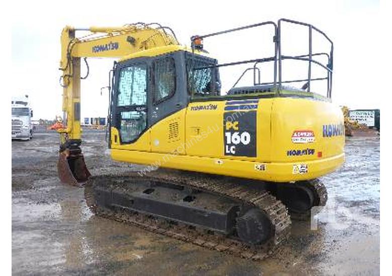 download KOMATSU PC160LC 7 Hydraulic Excavator + Operation able workshop manual