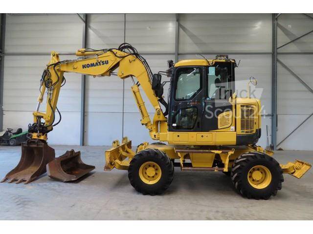 download KOMATSU PW130 7K Wheel Excavators able workshop manual