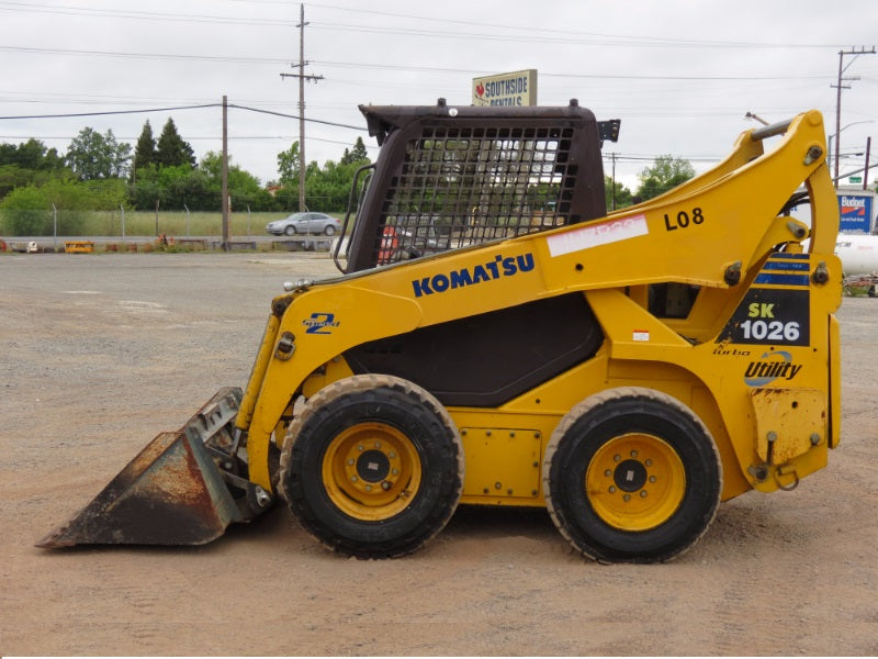 download KOMATSU SK1026 5 TURBO Skid Steer Loader able workshop manual