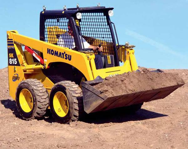 download KOMATSU SK815 5 TURBO SKID STEER Loader able workshop manual