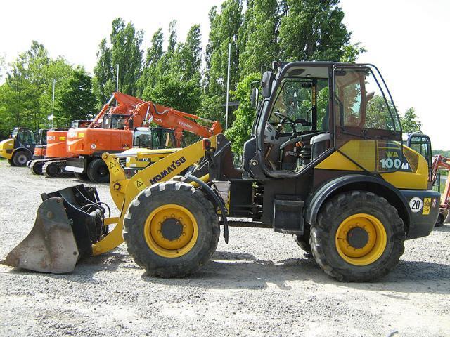 download KOMATSU WA100M 5 Wheel Loader Operation able workshop manual