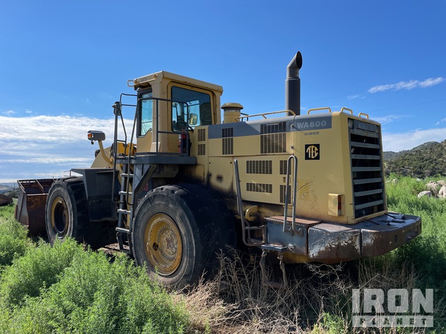 download KOMATSU WA600 3LK Wheel Loader + Operation able workshop manual