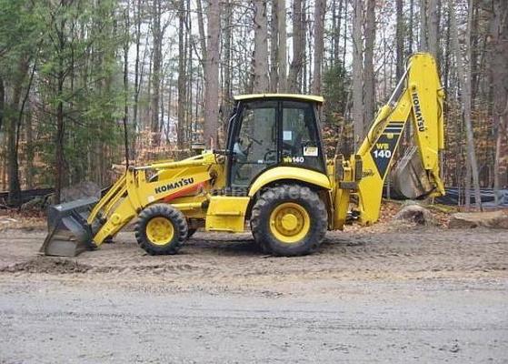 download KOMATSU WB156 5 BACKHOE Loader able workshop manual