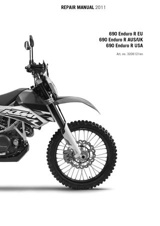 download KTM motorcycle 690 Enduro EU 690 Enduro AUS UK 690 Enduro R EU 690 Enduro R AUS UK 690 Enduro R USA workshop manual