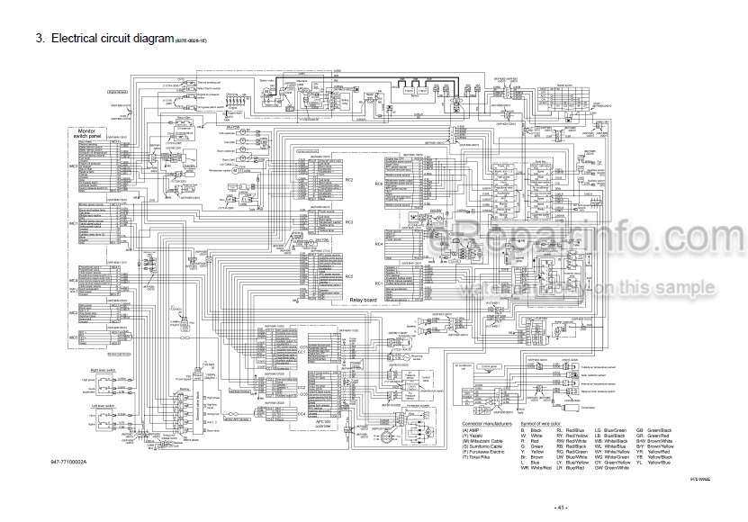 download Kato HD 820 III Super Exceed Fully Hydraulic Excavator able workshop manual