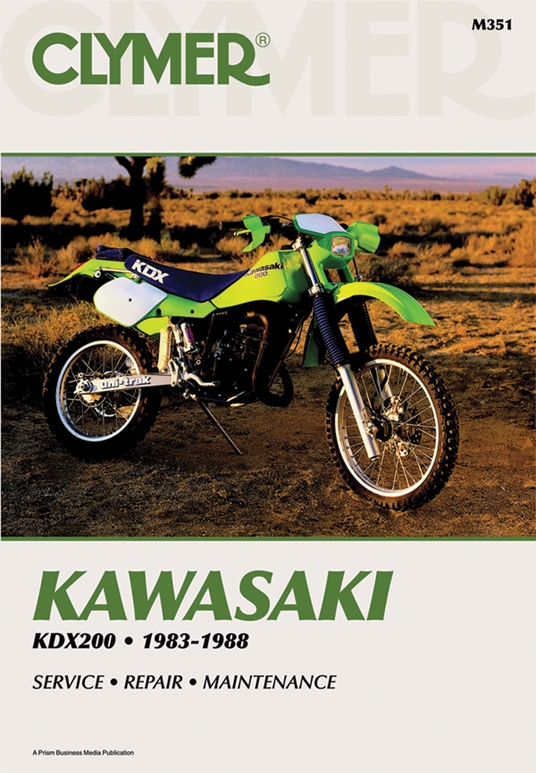 download Kawasaki KDX200 2 Stroke Motorcycle able workshop manual