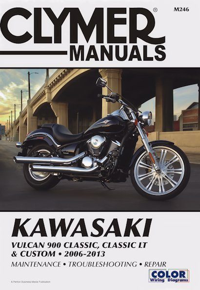 download Kawasaki Vulcan 900 Classic LT Motorcycle able workshop manual