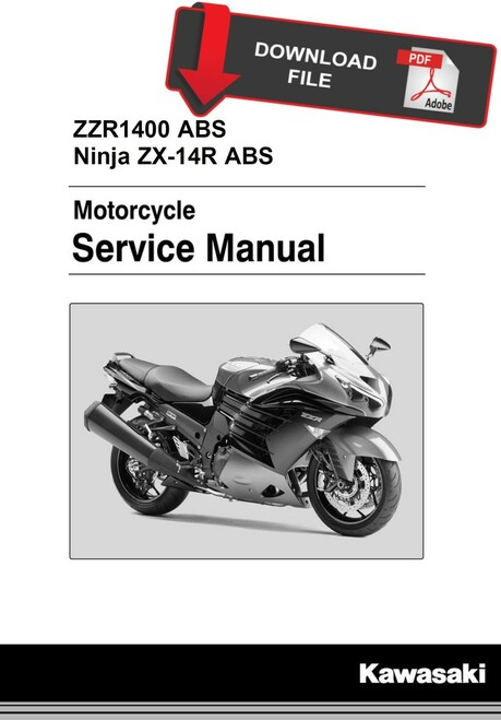 download Kawasaki ZZR1400 ABS Motorcycle able workshop manual
