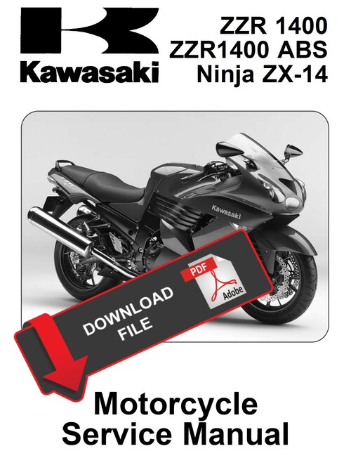 download Kawasaki ZZR1400 ABS Motorcycle able workshop manual