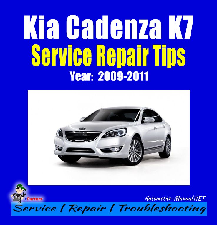 download Kia Cadenza workshop manual