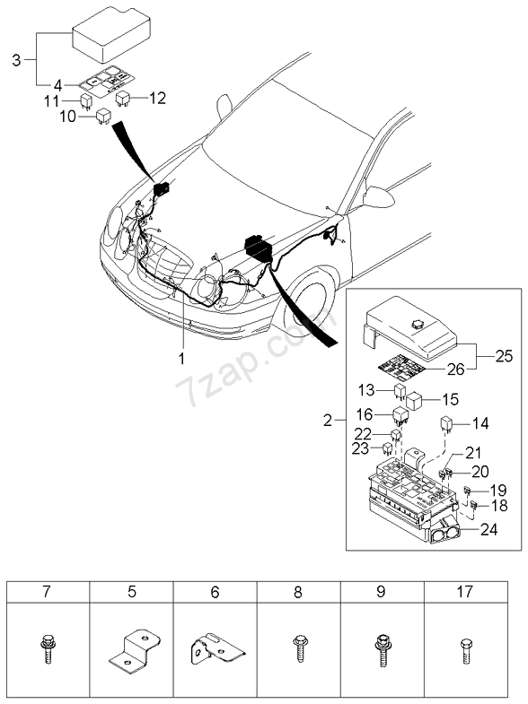 download Kia Opirus workshop manual