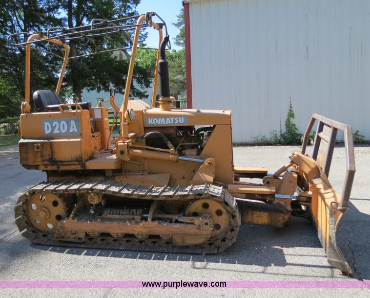 download Komatsu D20A 5 Bulldozer able workshop manual