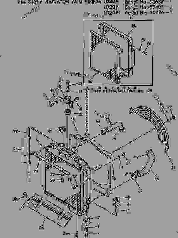 download Komatsu D20P 5 Bulldozer able workshop manual