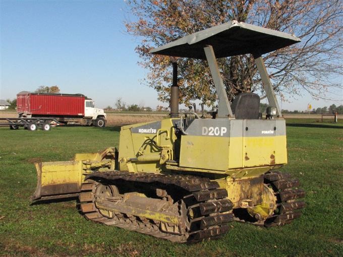 download Komatsu D20P 5 Bulldozer able workshop manual