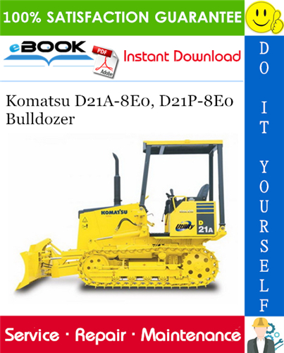 download Komatsu D21A 7 Bulldozer able workshop manual