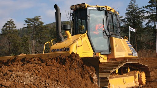 download Komatsu D61pX 23 Bulldozer able workshop manual