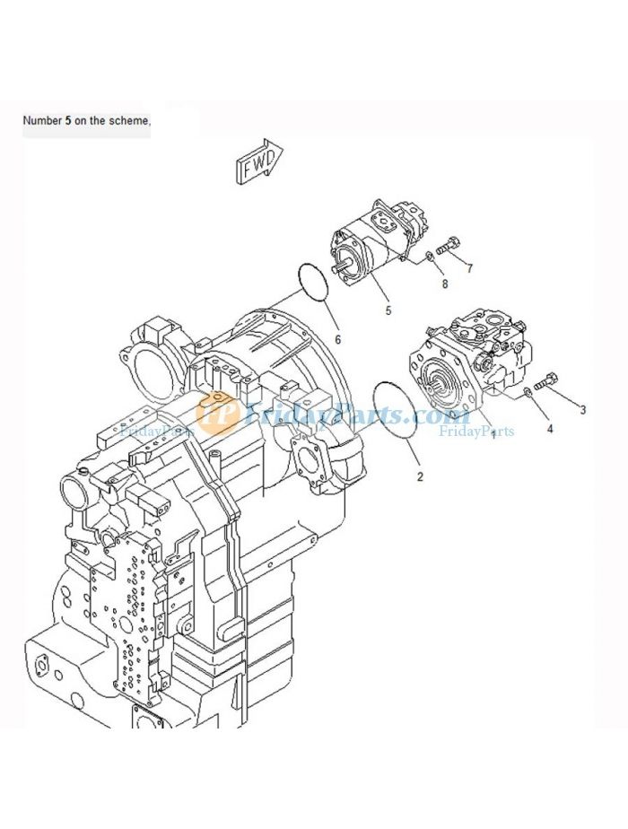 download Komatsu GD555 3C Motor Grader able workshop manual