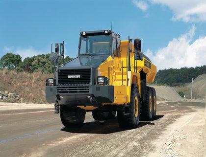 download Komatsu HM350 1 HM 350 Dump Truck able workshop manual