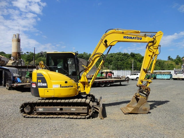 download Komatsu PC88MR 8 Hydraulic Excavator able workshop manual