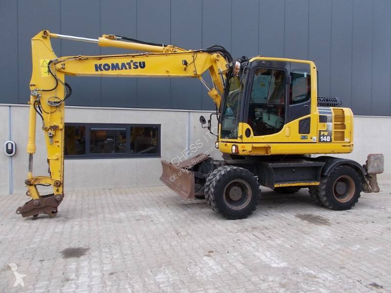 download Komatsu PW130 6K Wheeled Hydraulic Excavator able workshop manual