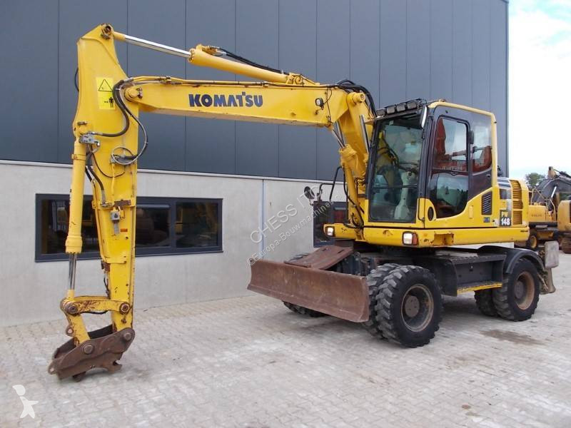 download Komatsu PW130 6K Wheeled Hydraulic Excavator able workshop manual