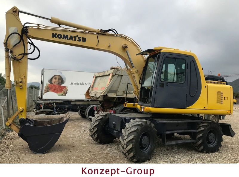 download Komatsu PW130 6K Wheeled Hydraulic Excavator able workshop manual