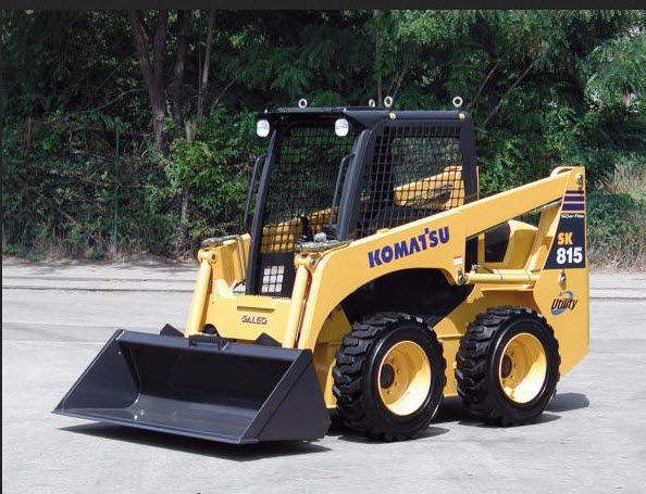 download Komatsu SK714 5 SK815 5 SK815 5 turbo Skid Steer Loader workshop manual