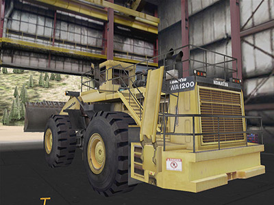 download Komatsu WA1200 3 Wheel Loader able workshop manual