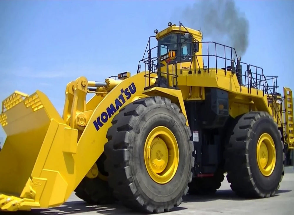 download Komatsu WA1200 6 Wheel Loader able workshop manual