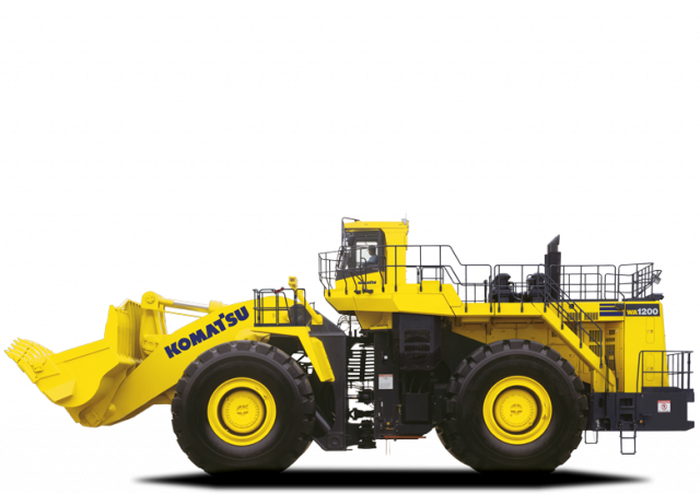 download Komatsu WA1200 6 Wheel Loader able workshop manual