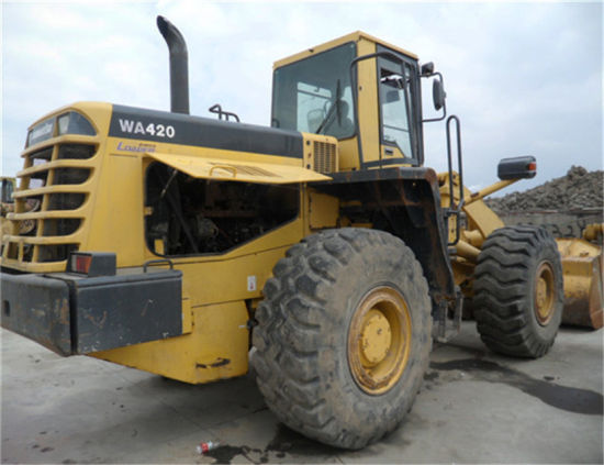 download Komatsu WA420 3 wheel loader able workshop manual