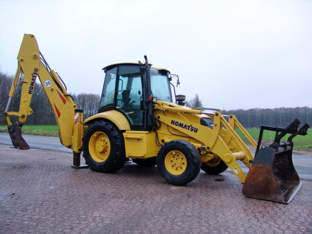 download Komatsu WB93R 5 Backhoe Loader able workshop manual