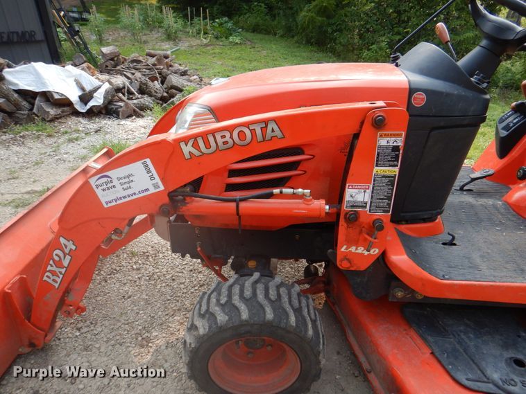 download Kubota BX24D Tractor Parts MASTER LIST Manual Kubota BX24 D Tractor I workshop manual