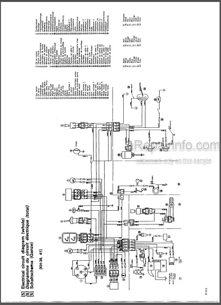 download Kubota KH 36 Excavator able workshop manual