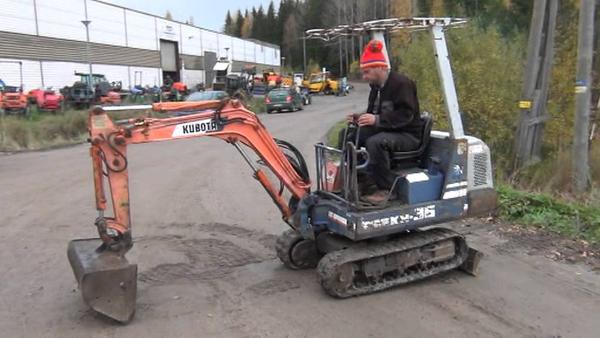 download Kubota KH 36 Excavator able workshop manual