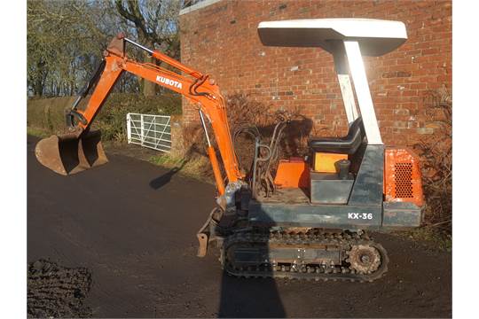 download Kubota KH 36 Excavator able workshop manual