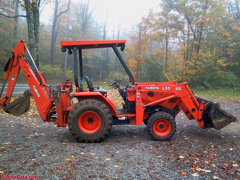 download Kubota L35 Tractor Loader BACKHOE able workshop manual