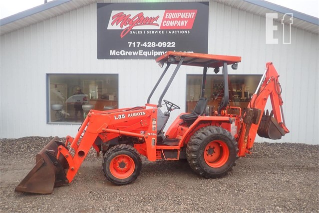 download Kubota L35 Tractor Loader Backhoe able workshop manual