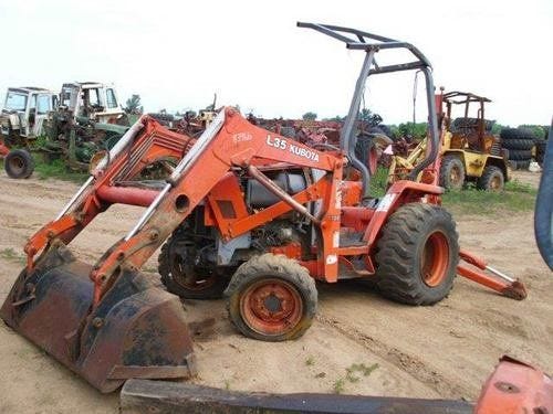 download Kubota L35 Tractor Loader Backhoe able workshop manual