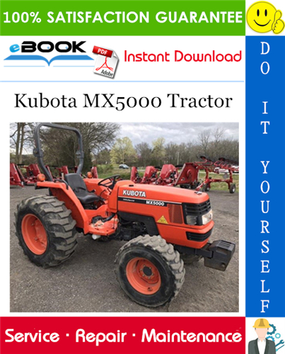 download Kubota L35 Tractor ueable workshop manual