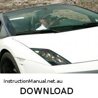 download LAMBORGHINI GALLARDO COUPE LP560 workshop manual